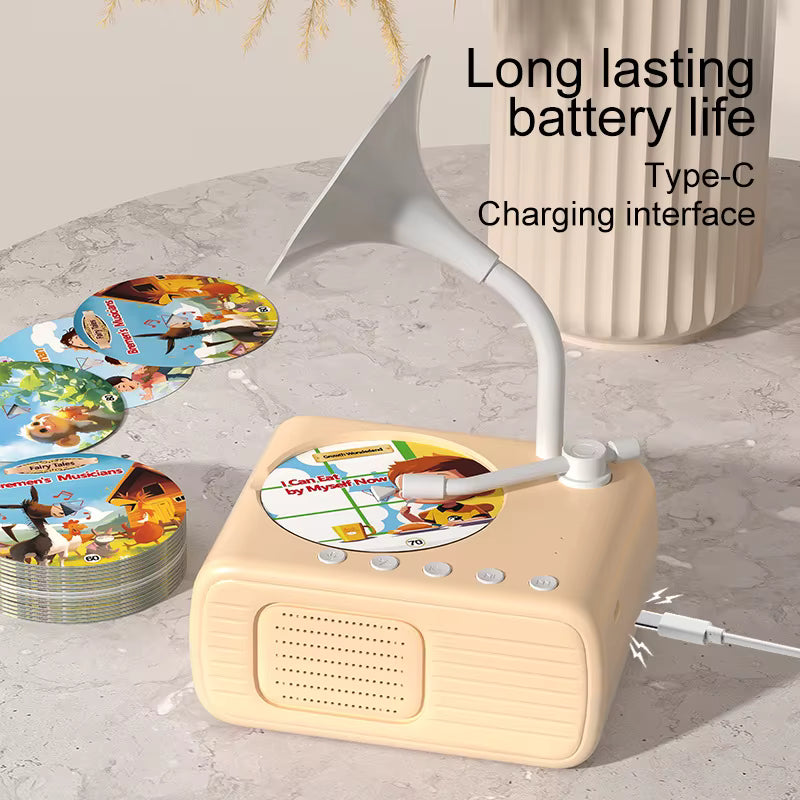 Kids Gramophone (Cream)